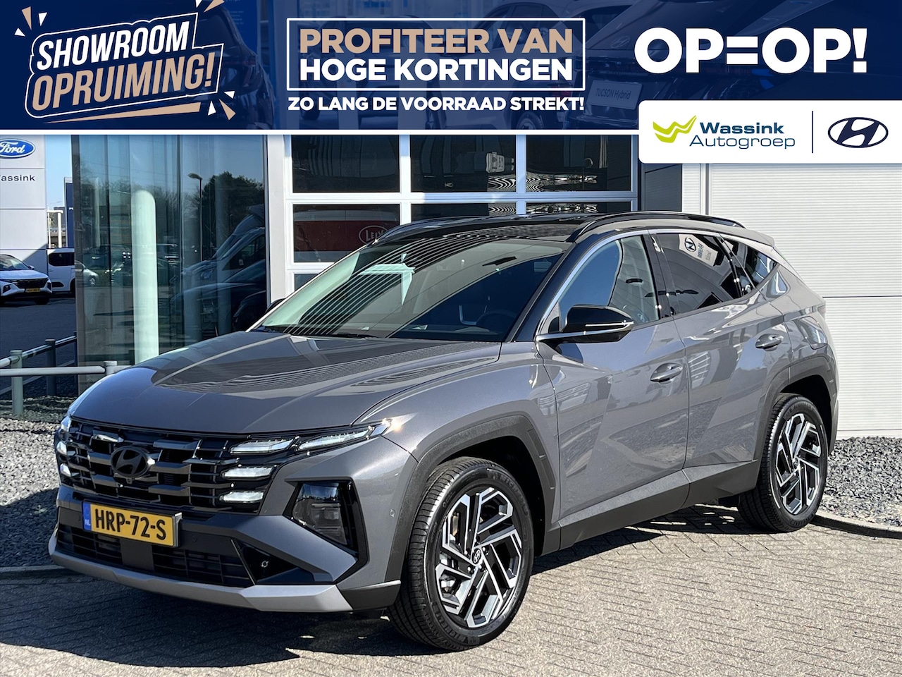 Hyundai Tucson - New 1.6 T-GDi PHEV 252pk 4WD Automaat Premium 2Tone - AutoWereld.nl