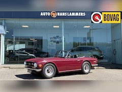 Triumph TR6 - Soft Top 39 jaar in bezit, door Leyland in Gouda geleverd