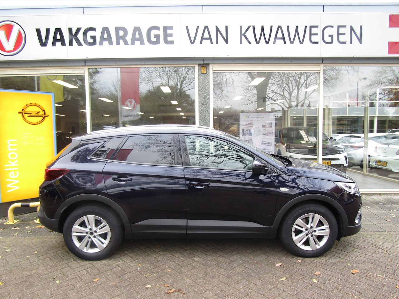Opel Grandland X - 1.2 TURBO AUTOM. NAVI CAMERA BLUET. L.M. - AutoWereld.nl