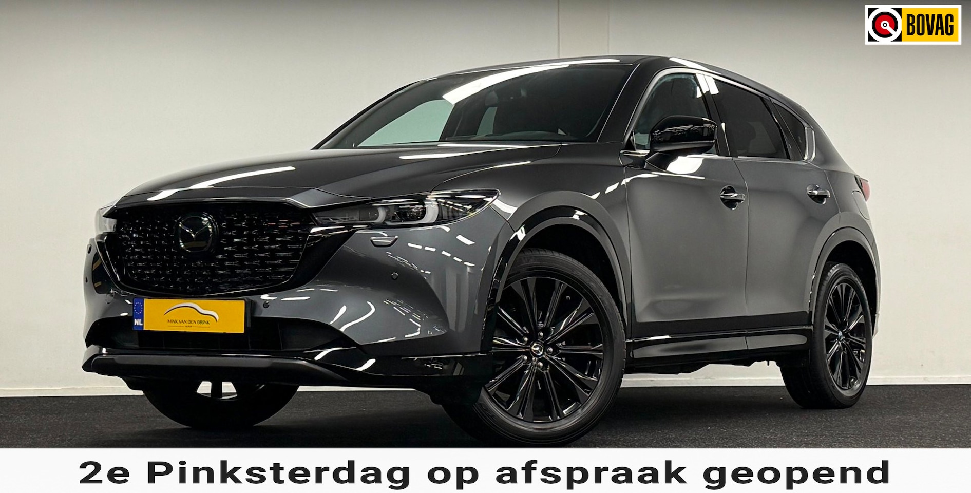 Mazda CX-5 - 2.5 AWD SkyActiv-G 194 Homura*Trekhaak*VolLeder*Camera*Stoelverw&Koeling*Carplay - AutoWereld.nl