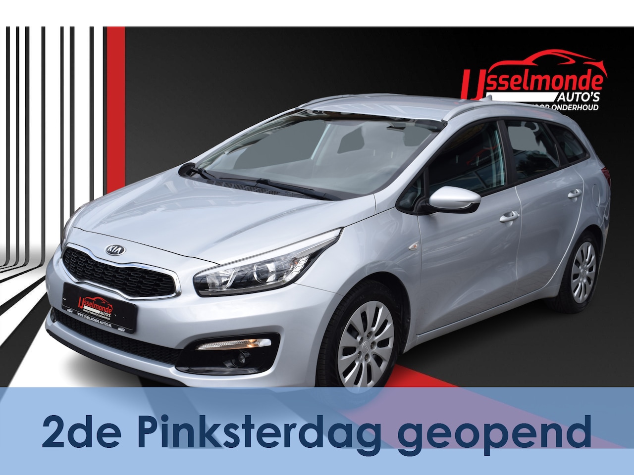 Kia Cee'd Sportswagon - 1.4 CVVT COMFORTLINE A.CAMERA/NAVI/PDC/CRUISE CONTROLE. - AutoWereld.nl