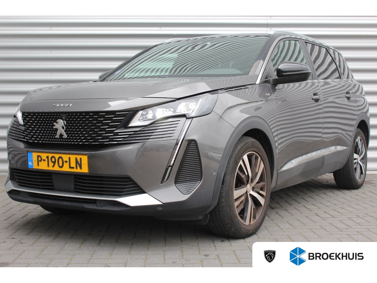 Peugeot 5008 - 1.2 PURETECH 130PK 7-ZITS GT PACK AUTOMAAT / NAVI / LEDER / CLIMA / FULL-LED / PDC / 18" L - AutoWereld.nl