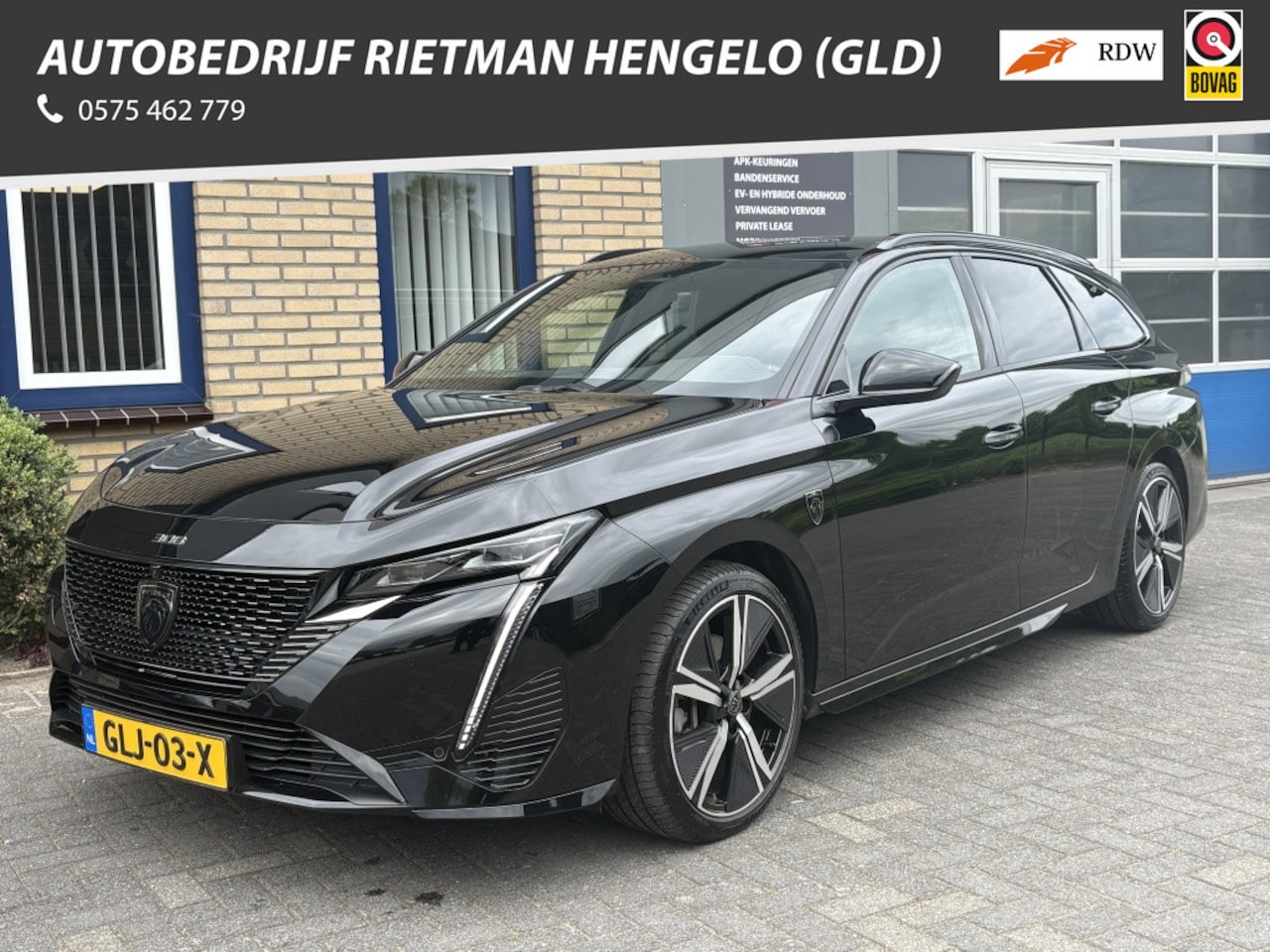 Peugeot 308 SW - 1.2 Hyb.136 e-D. GT 360 CAM-CARPLAY-TREKHAAK - AutoWereld.nl