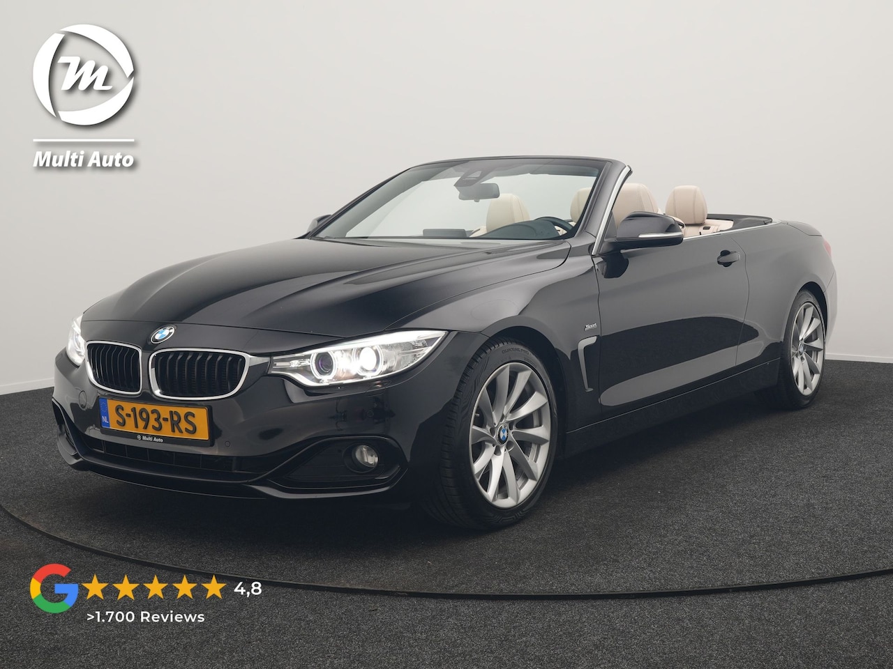 BMW 4-serie Cabrio - 420i Sport Line Individual 184pk Dealer O.H. | Lederen Sportstoelen Memory & Verwarmd | Ne - AutoWereld.nl