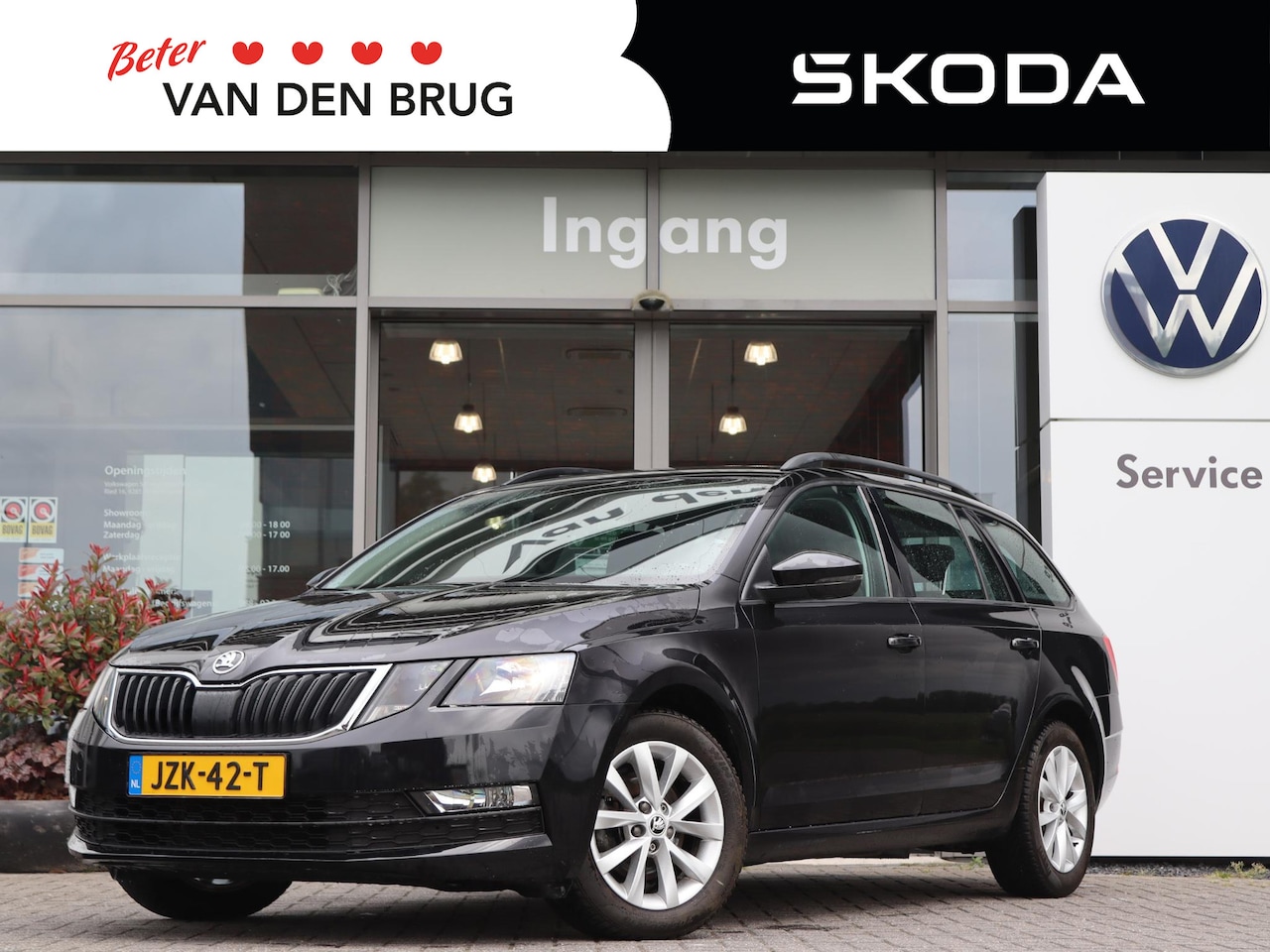 Skoda Octavia Combi - 1.5 TSI 150 pk Executive | Navigatie | SmartLink | Cruise control | PDC Achter | Climatron - AutoWereld.nl