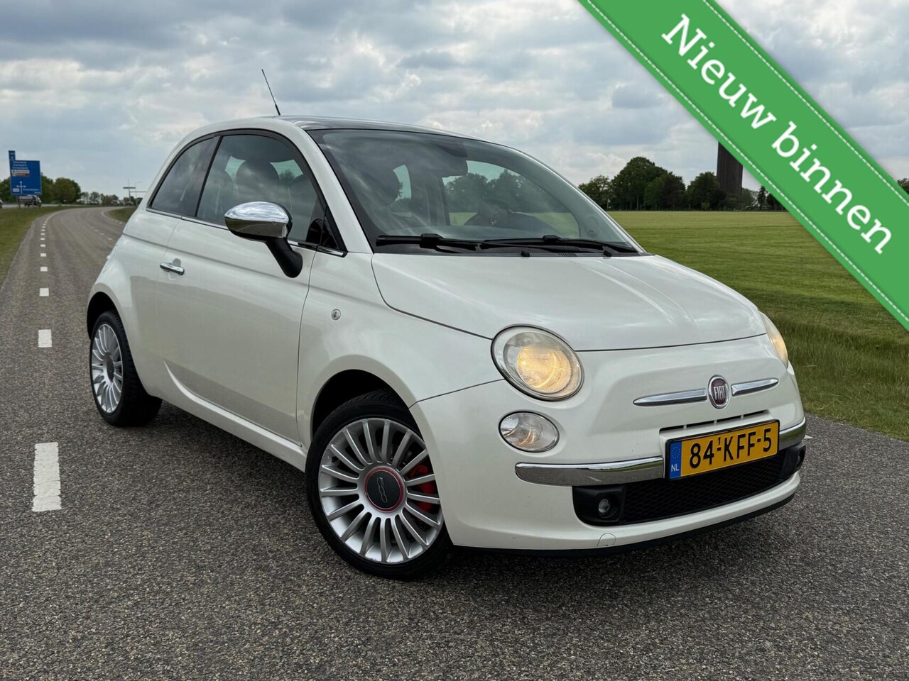 Fiat 500 - 1.4 16v Sport | Bianco Gioioso Parelmoer - AutoWereld.nl