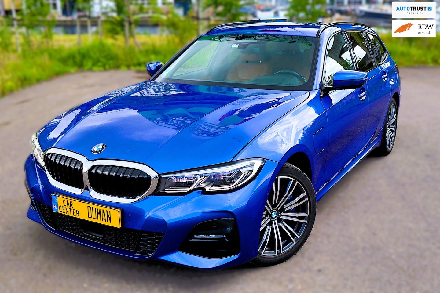 BMW 3-serie Touring - 330e High Executive M-Sport Cognac Leer 360 camera 412PK - AutoWereld.nl