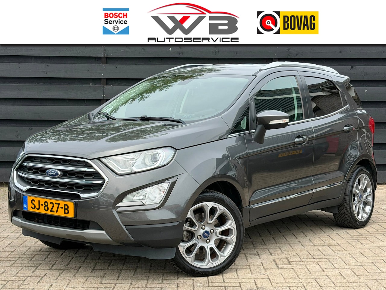 Ford EcoSport - 1.0 EcoBoost Titanium Navi I PDC I Stoelverw I Stuurverw - AutoWereld.nl