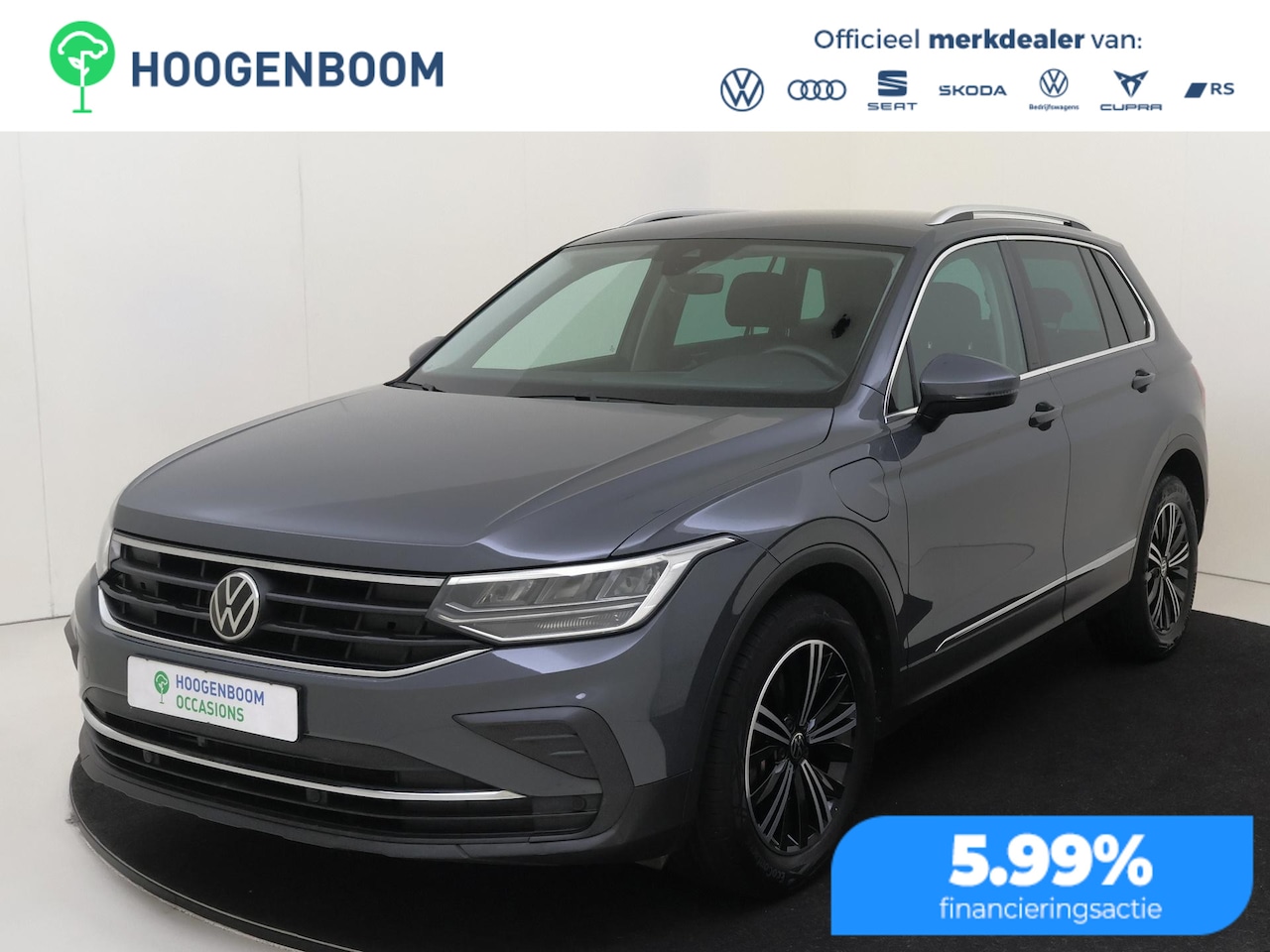 Volkswagen Tiguan - 1.4 TSI eHybrid Life | SoH 96% | Adaptieve cruise control | Navigatie | 3-zone airco | Dig - AutoWereld.nl