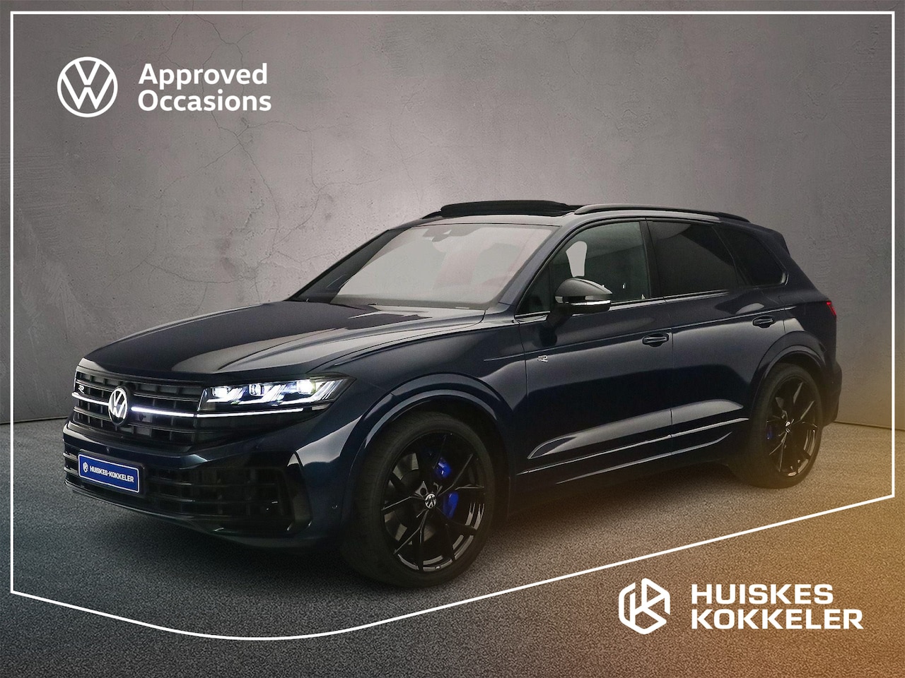Volkswagen Touareg - R 3.0 TSI eHybrid 462pk Tiptronic Trekhaak, Lederen bekleding, Luchtvering, Panoramadak, A - AutoWereld.nl
