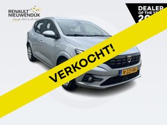 Dacia Sandero - 1.0 TCe 90 Comfort / AIRCO / APPLE CARPLAY / ANDROID AUTO / PARKEERSENSOREN