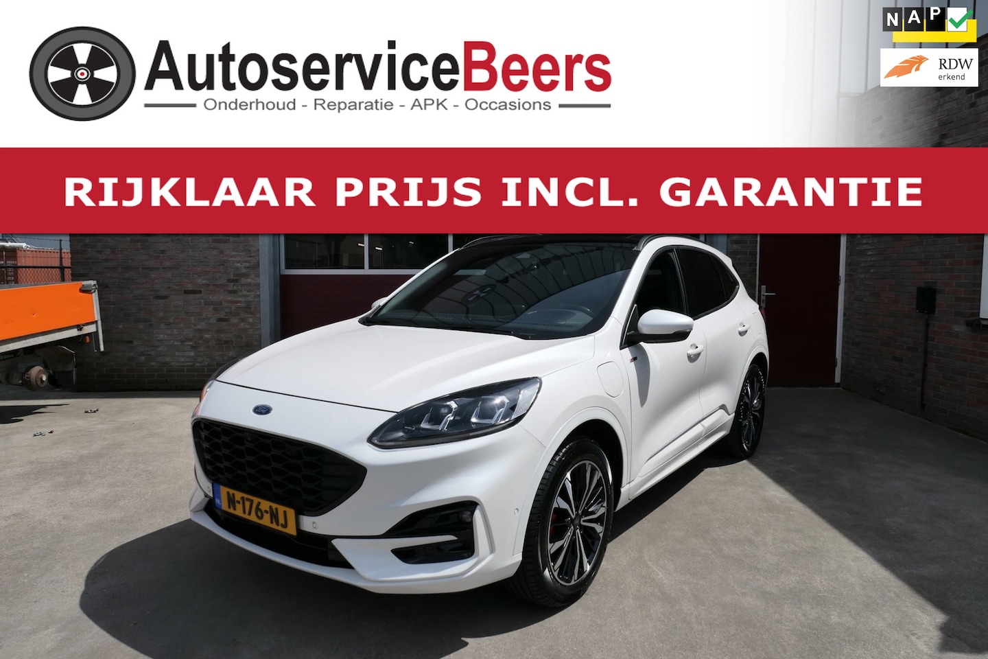 Ford Kuga - 2.5 PHEV ST-Line X 2.5 PHEV ST-Line X, Zeer Mooi!, Vol Luxe, Trekhaak, Elekt. achterklep, Rijklaarprijs incl. - AutoWereld.nl