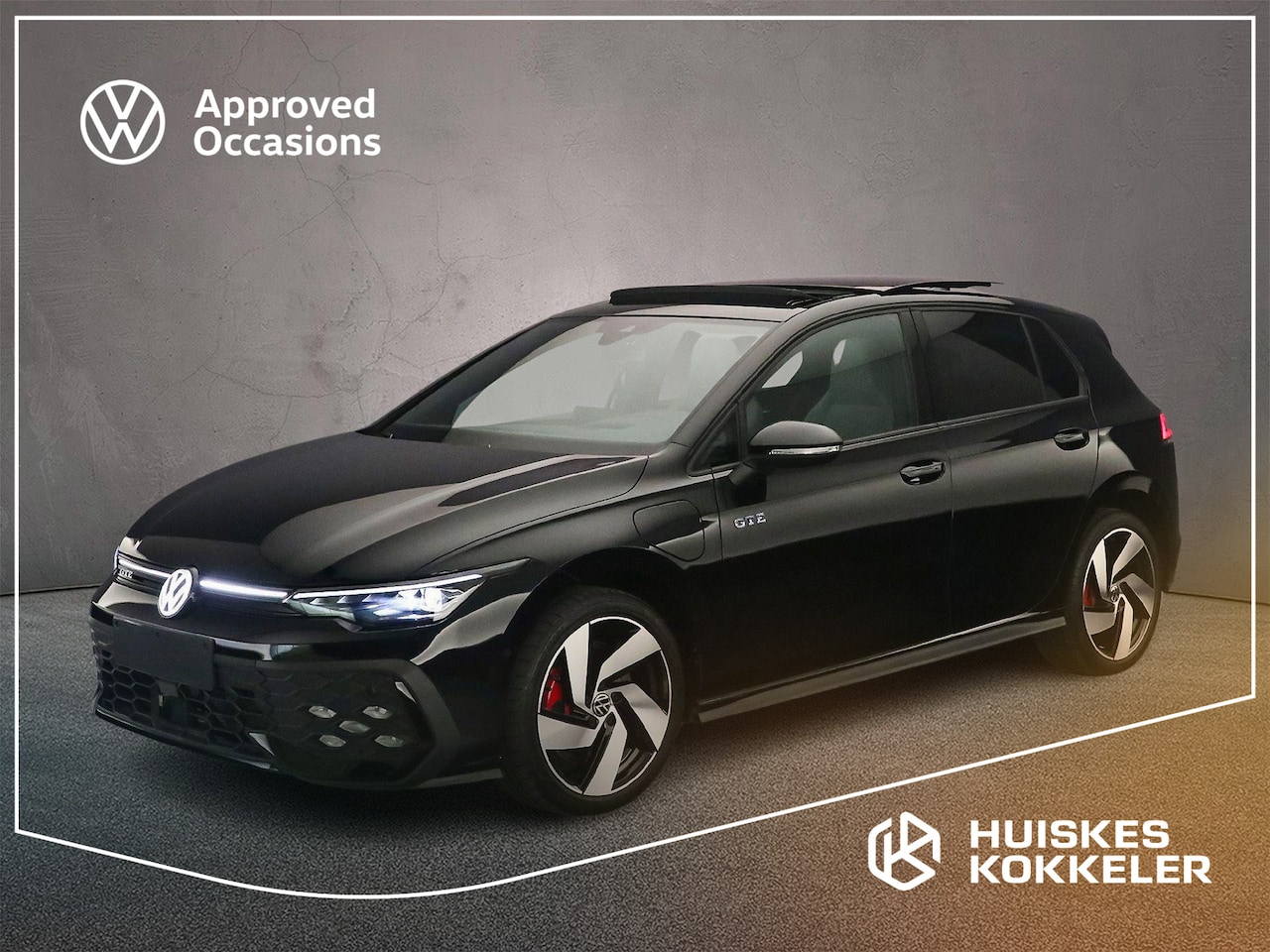 Volkswagen Golf - GTE 1.5 TSI eHybrid 272pk DSG Automaat Trekhaak, Panoramadak, Lederen bekleding, LED matri - AutoWereld.nl