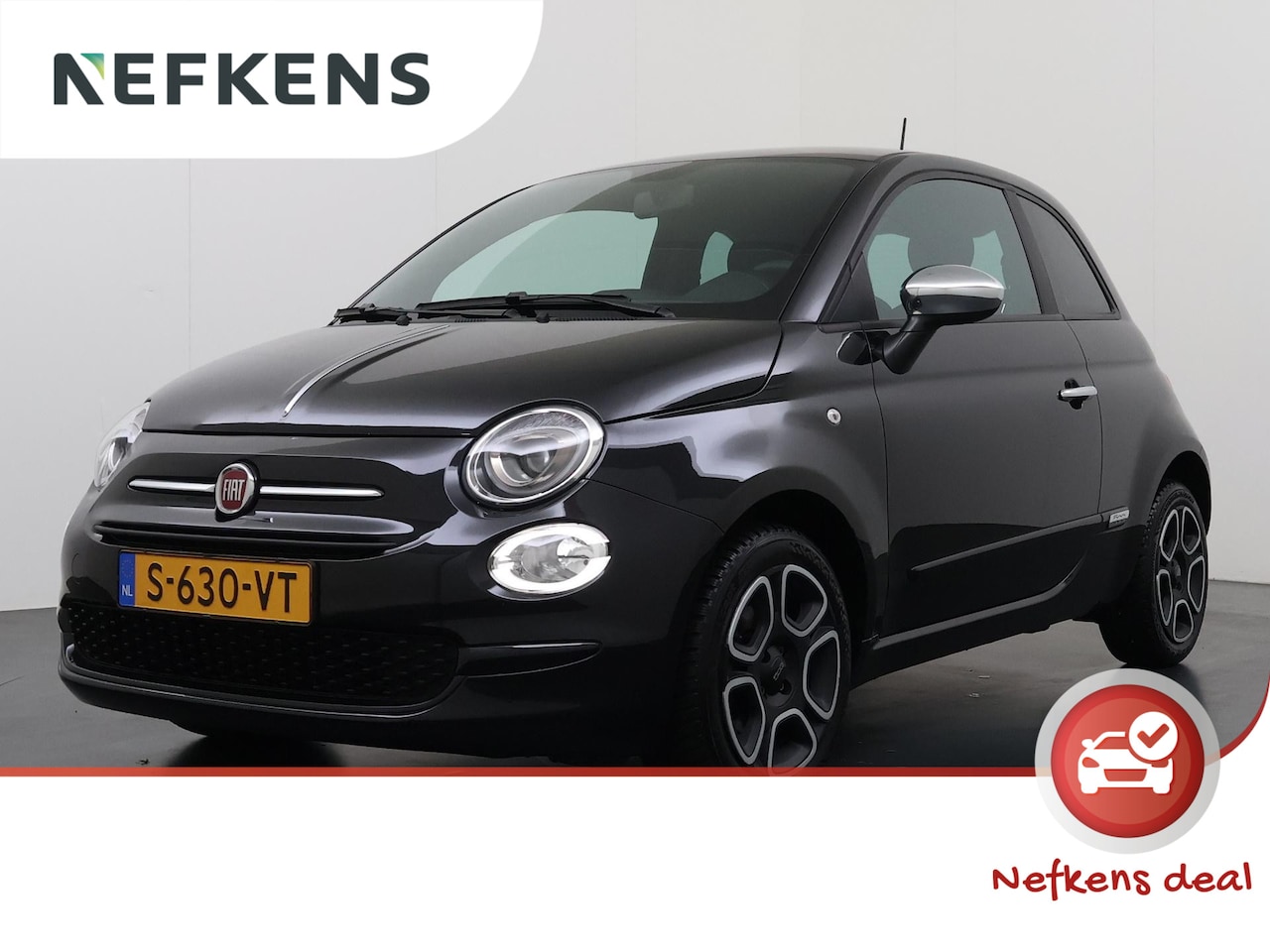 Fiat 500 - 1.0 Hybrid Club | 1ste eigenaar | Climate | Privacy Glass | AppleCarPlay/Android | Cruise - AutoWereld.nl