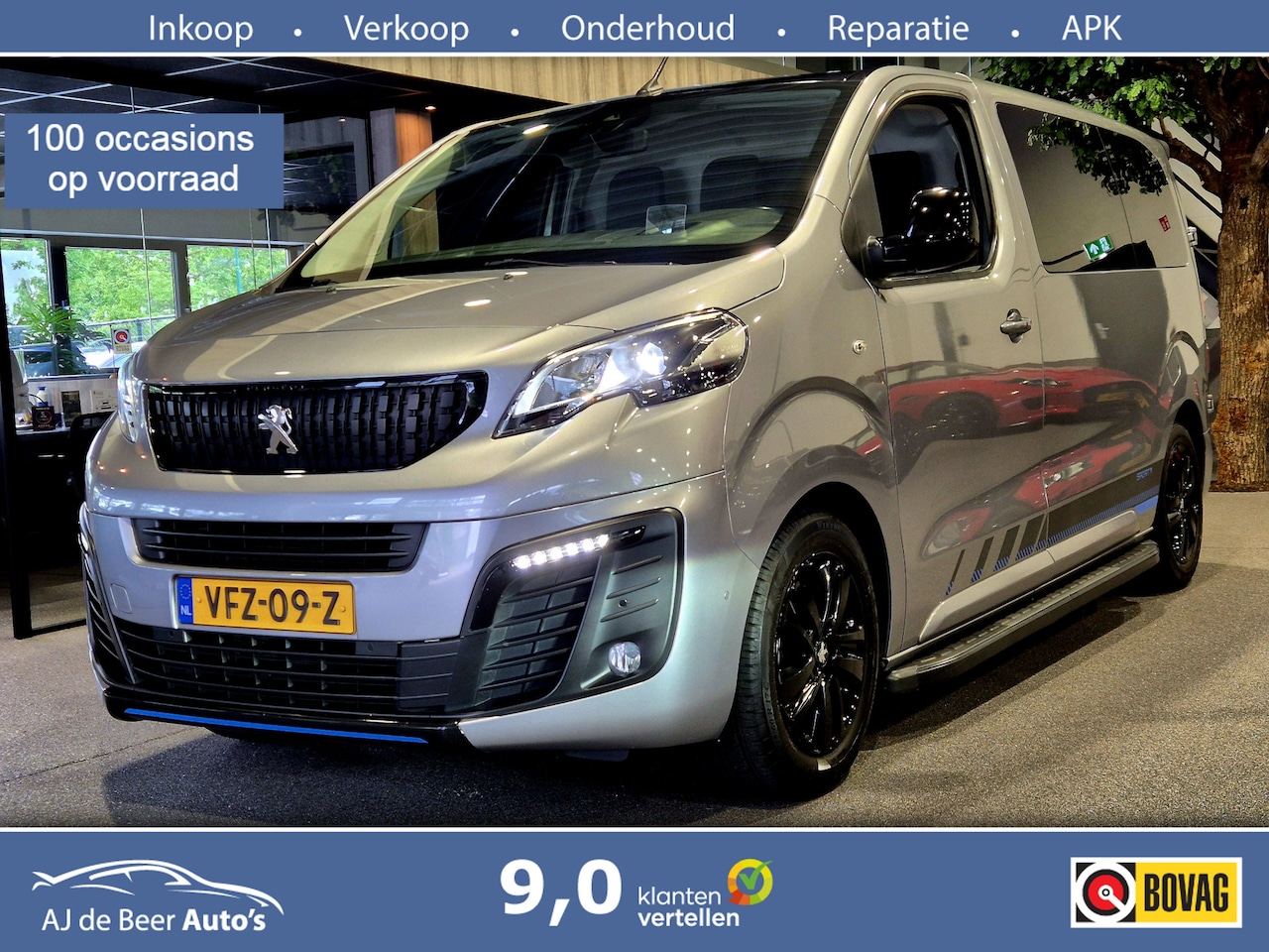 Peugeot Expert - 2.0 BlueHDI 180 Premium Sport Volleder | Xenon-LED | Navi | Camera | Carplay-Android - AutoWereld.nl