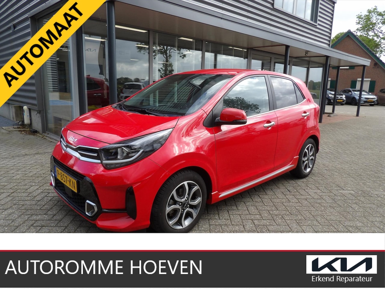 Kia Picanto - 1.0 DPi AUTOMAAT 67pk GT-Line Luxe!! 6.000KM !! - AutoWereld.nl