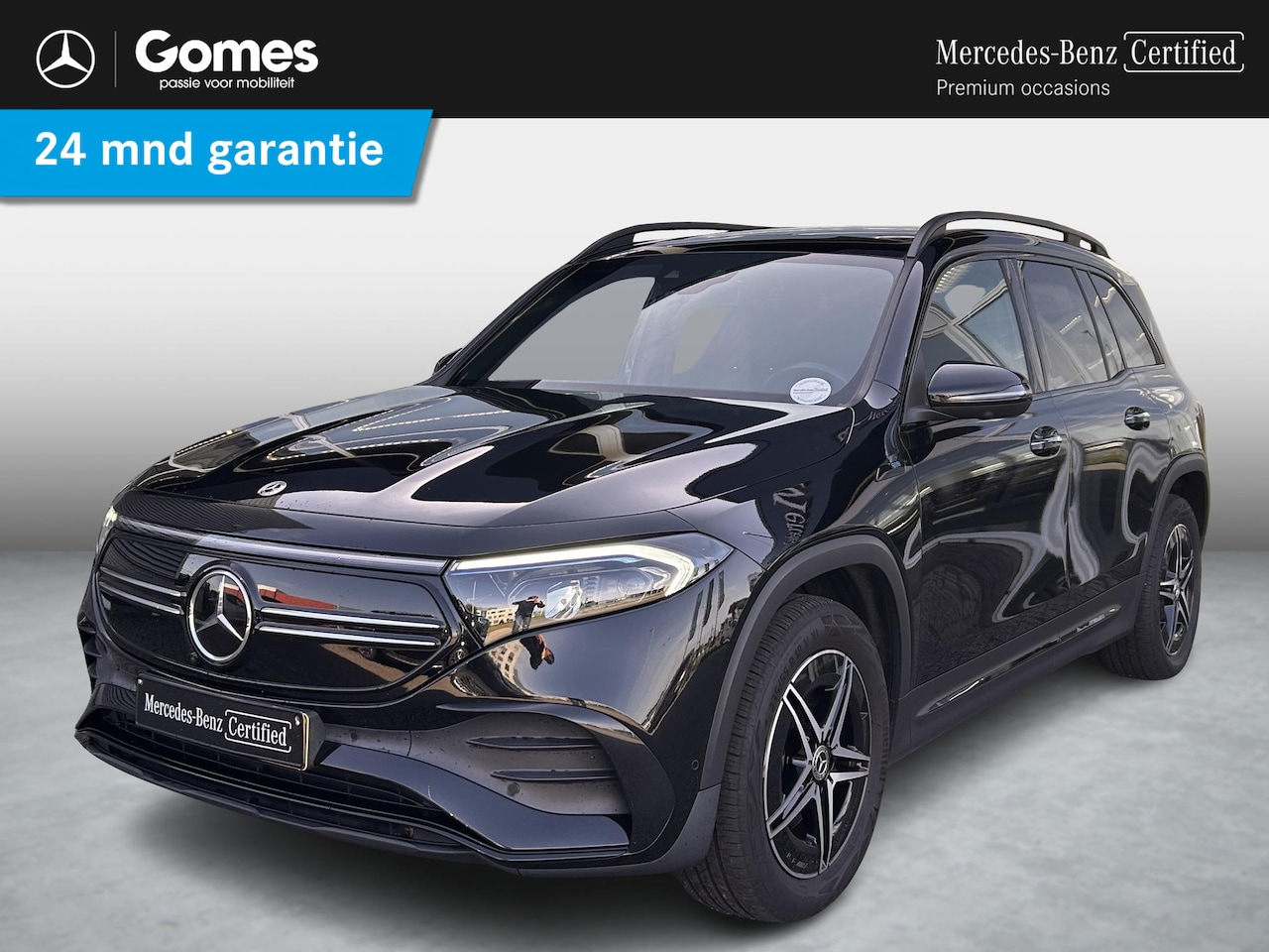 Mercedes-Benz EQB - 300 4MATIC AMG Line 7p. 67 kWh | Memory | Head up display | Panoramadak | Rijassistentie - AutoWereld.nl