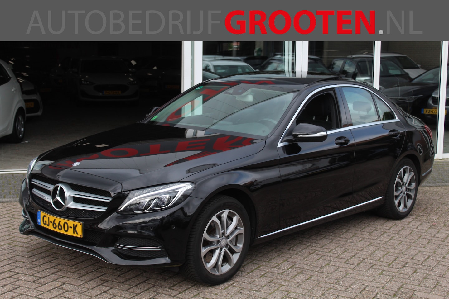Mercedes-Benz C-klasse - 350 e Lease Edition//Pano//Navi//Camera//Trekhaak!! - AutoWereld.nl