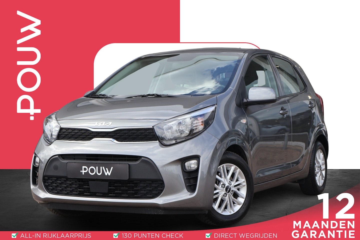 Kia Picanto - 1.0 DPi 67pk DynamicLine | Apple Carplay | Camera | Cruise Control - AutoWereld.nl