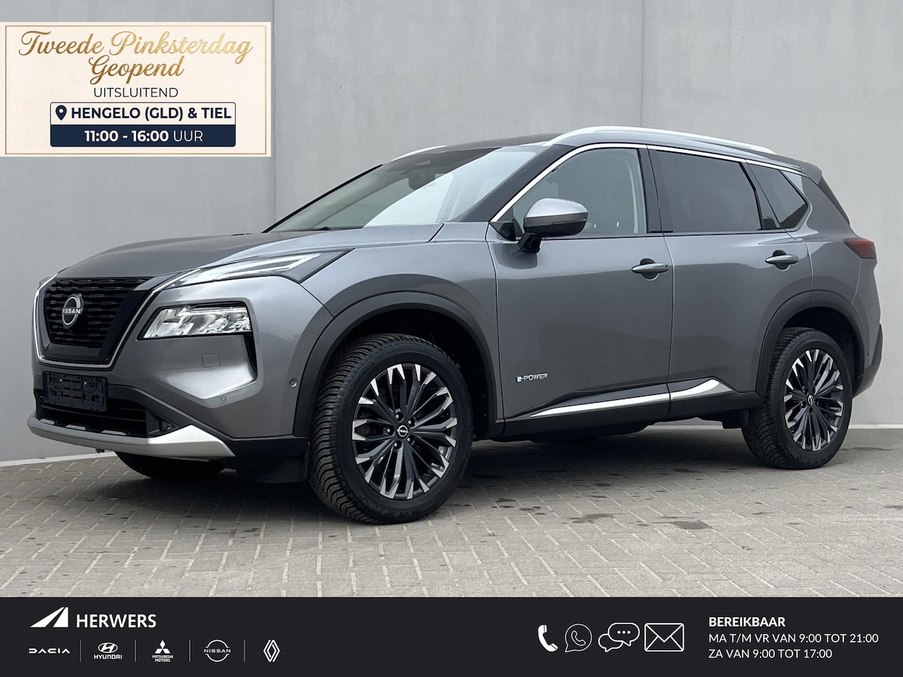 Nissan X-Trail - 1.5 e-4orce Tekna 4WD / Gratis vaste Trekhaak 1800kg Trekgewicht / Fabrieksgarantie t/m 1- - AutoWereld.nl