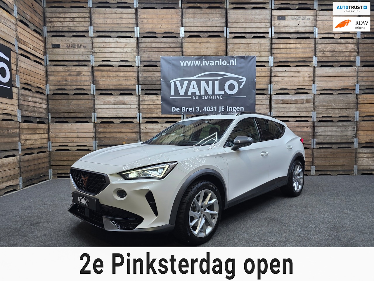 CUPRA Formentor - E-Hybride 204 PK Pano Clima Cruise Navi Camera 18"LM 99% SOH - AutoWereld.nl