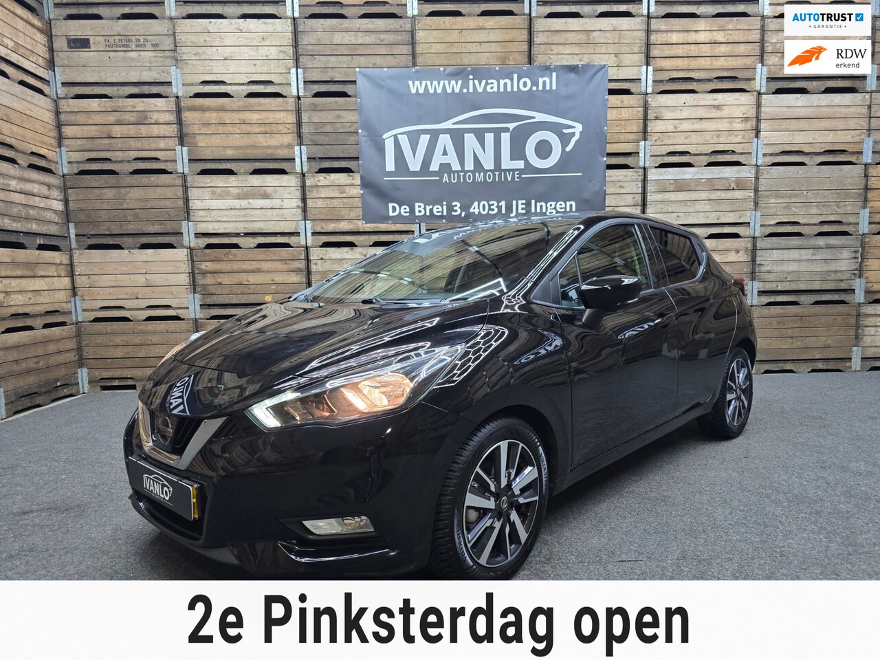 Nissan Micra - 0.9 IG-T N-Connecta 360 navi clima cruise lm - AutoWereld.nl