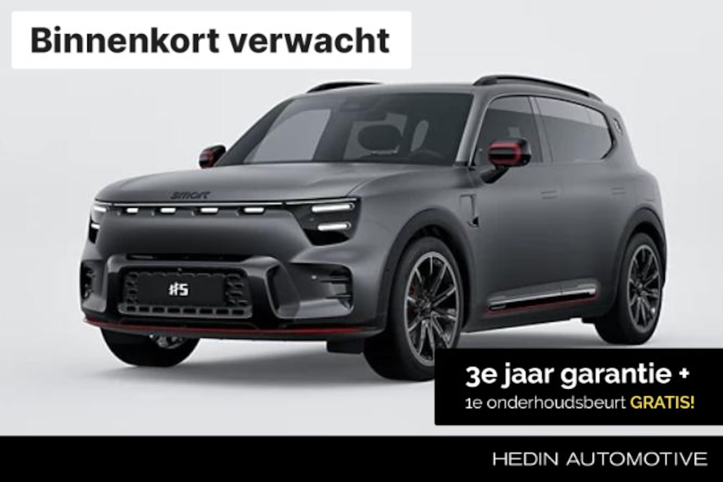 Smart #5 - BRABUS 100 kWh | *Bijtelling vanaf € 351,- per maand!* | Panoramadak | Sennheiser® Audio | - AutoWereld.nl