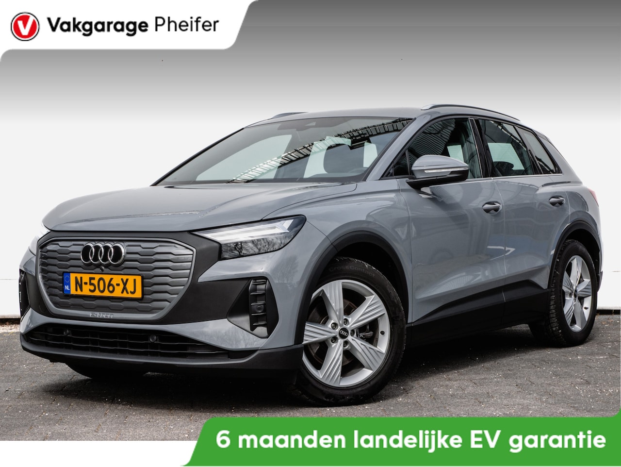Audi Q4 e-tron - 35 Launch edition 55 kWh SOH 89% Trekhaak/ Camera/ Stoelverwarming/ Navigatie Apps/ Adapt. - AutoWereld.nl