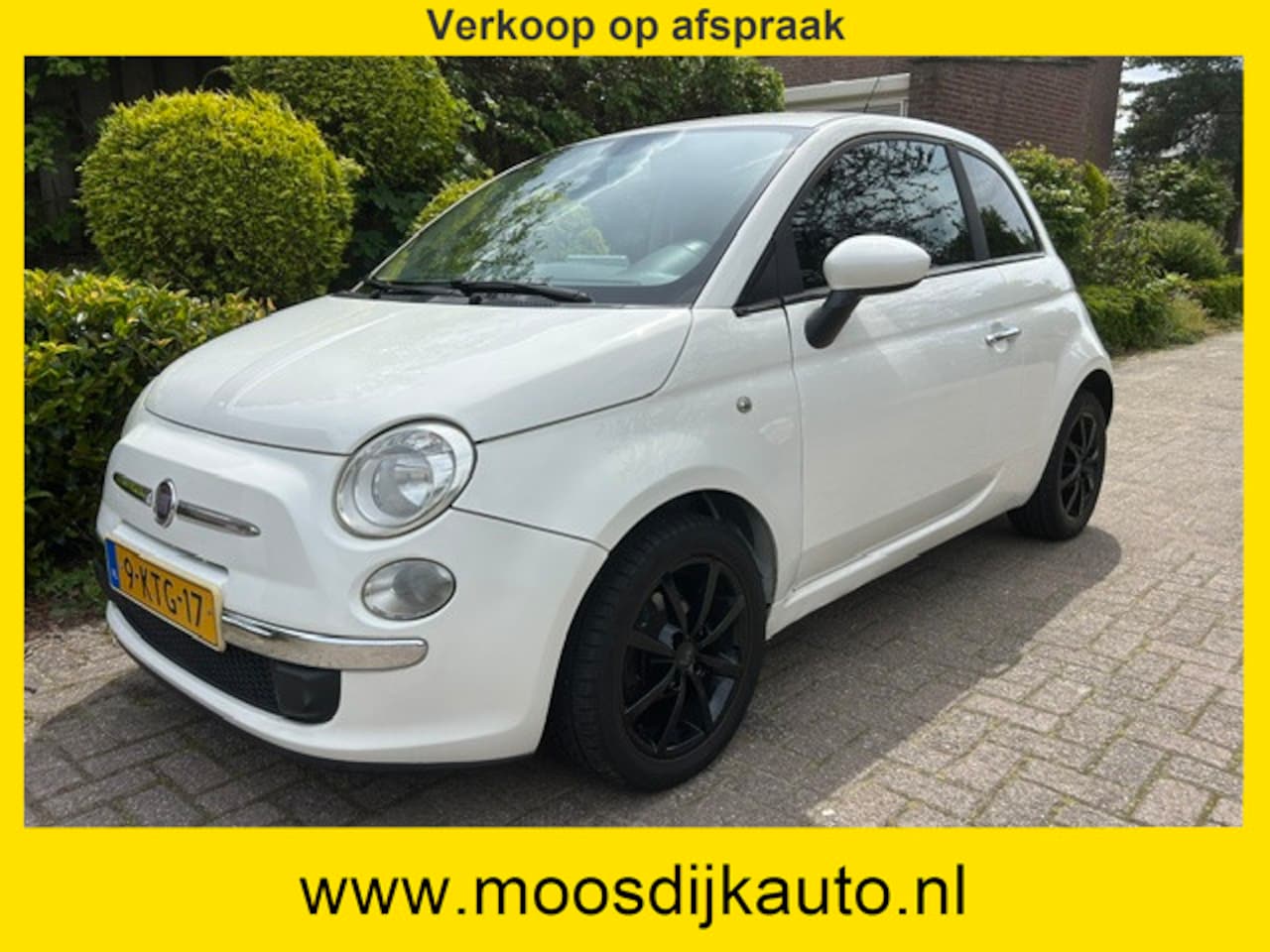 Fiat 500 - 1.2 Lounge Airco/ lm. Velgen/ Nw-APK/ // Verkoop op afspraak 06-53226433 // - AutoWereld.nl