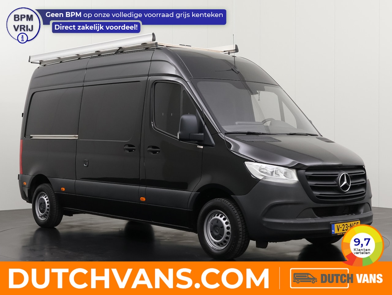 Mercedes-Benz Sprinter - Automaat L2H2 | Imperiaal | Trekhaak | | Airco | Cruise | 3-Zits | Betimmering - AutoWereld.nl