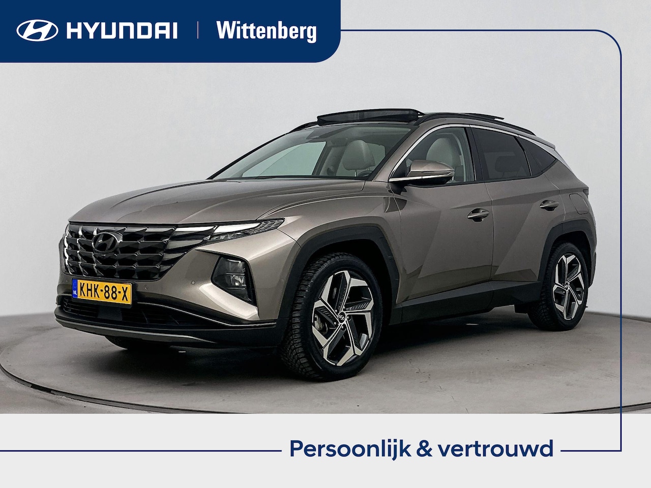 Hyundai Tucson - 1.6 T-GDI PHEV Premium Sky 4WD | Schuif kanteldak | Trekhaak 1350kg | Dodehoek detectie | - AutoWereld.nl