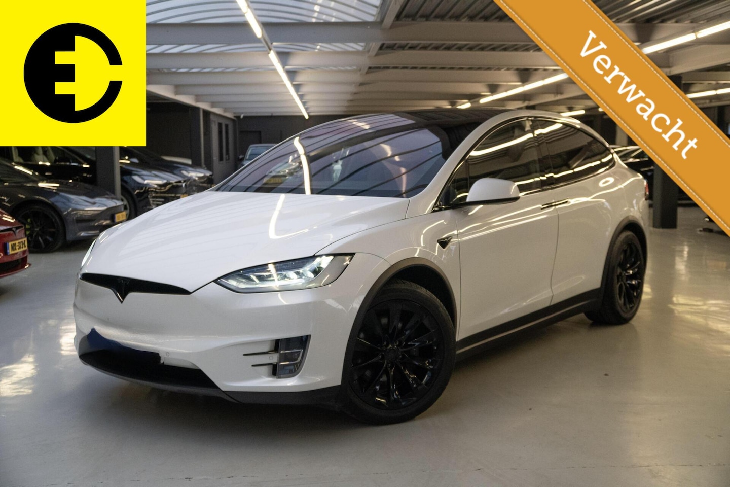 Tesla Model X - 100D 7p. | Wit Leder | Stoelverwarming | Incl.BTW - AutoWereld.nl