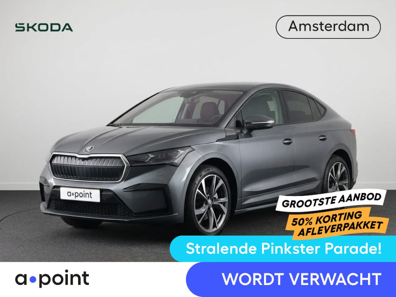 Skoda Enyaq Coupé iV - 60 Sportline 180pk | Panoramadak | Navigatie | Climatronic | Wegklapbae trekhaak| 20 inch - AutoWereld.nl