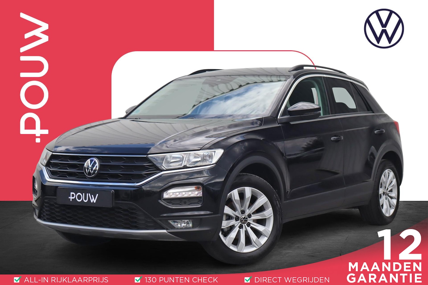 Volkswagen T-Roc - 1.0 TSI 110pk Style | Trekhaak | Apple Carplay/Android Auto | Adaptive Cruise - AutoWereld.nl