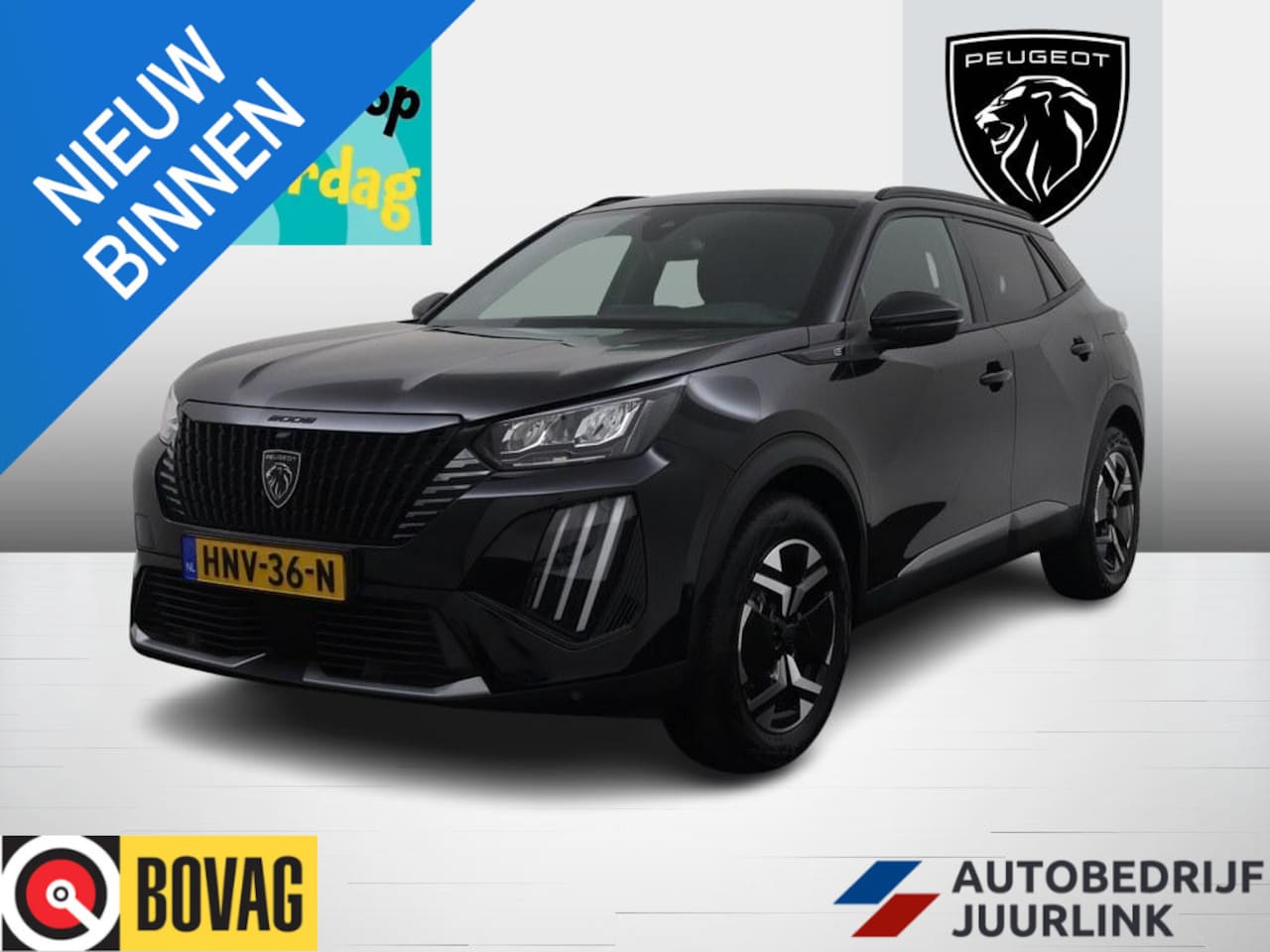 Peugeot e-2008 - EV Allure Avantage 54 kWh Automaat Ad.Cruise/Led/ 360camera/Nav/H.Leder/Vc/CarPlay - AutoWereld.nl