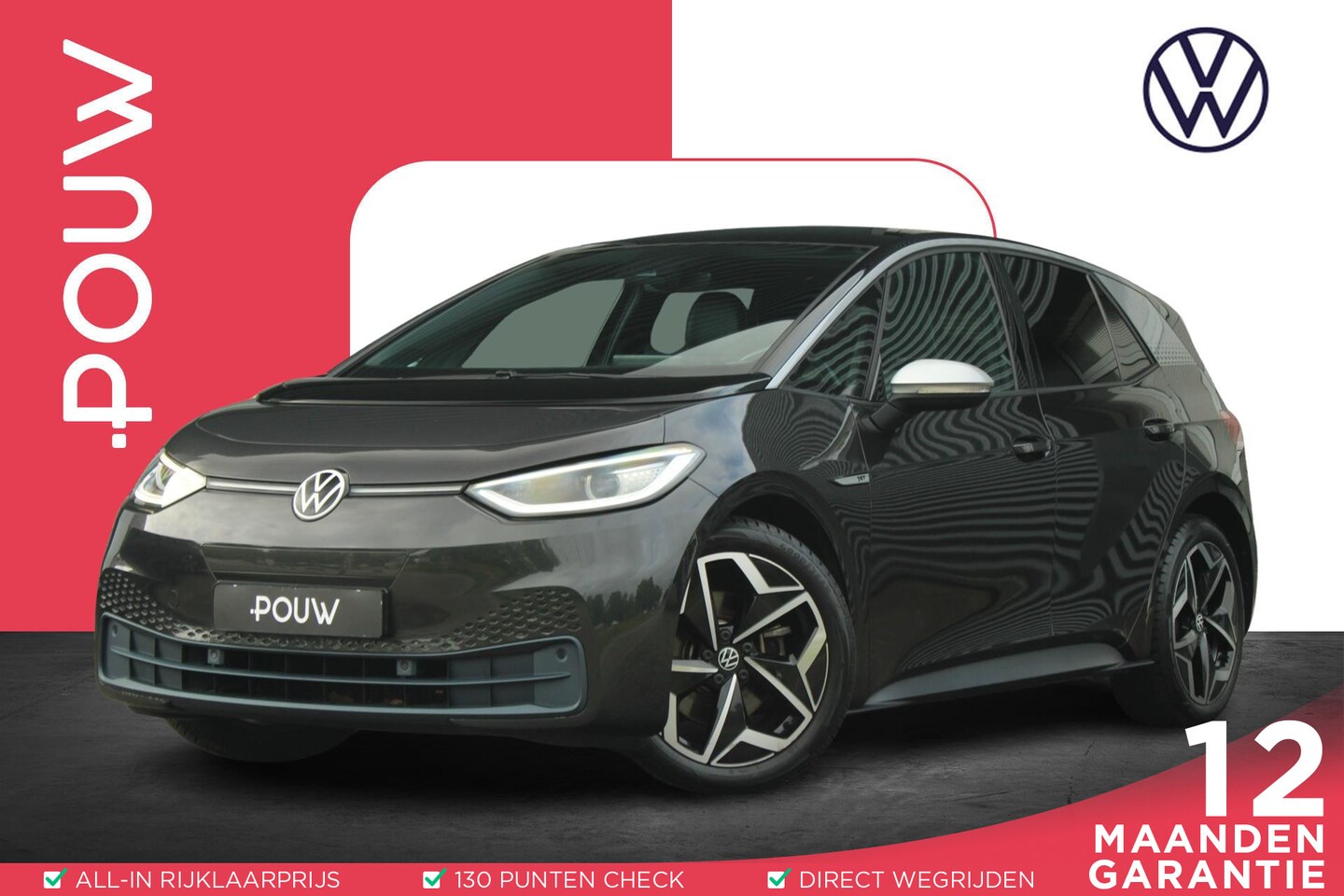 Volkswagen ID.3 - 204pk First Plus 58 kWh | SoH 93% | Apple CarPlay & Android Auto | Matrix LED - AutoWereld.nl