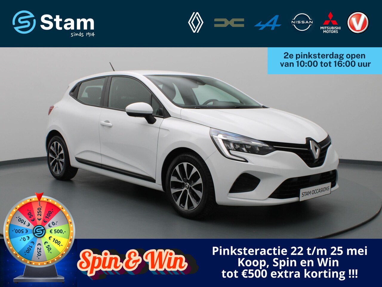 Renault Clio - TCe Zen 90pk Airco | Cruise | Carplay | Parkeersens. achter - AutoWereld.nl