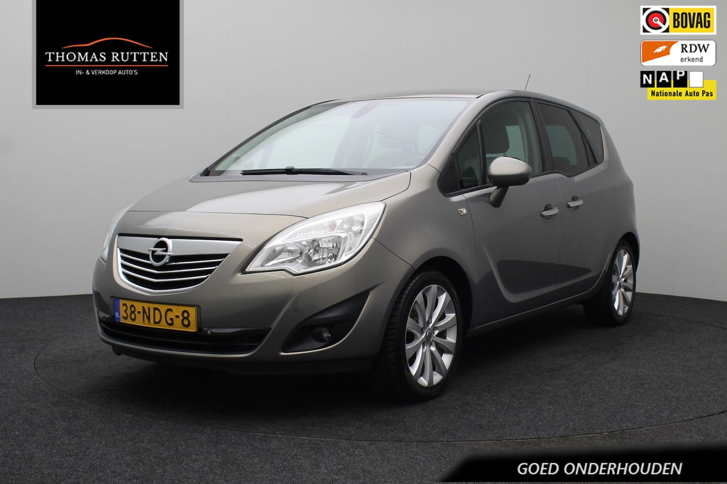 Opel Meriva - 1.4 Turbo Cosmo 2010 | Goed Onderhouden | Climate Control | Trekhaak | Parkeersensoren | L - AutoWereld.nl