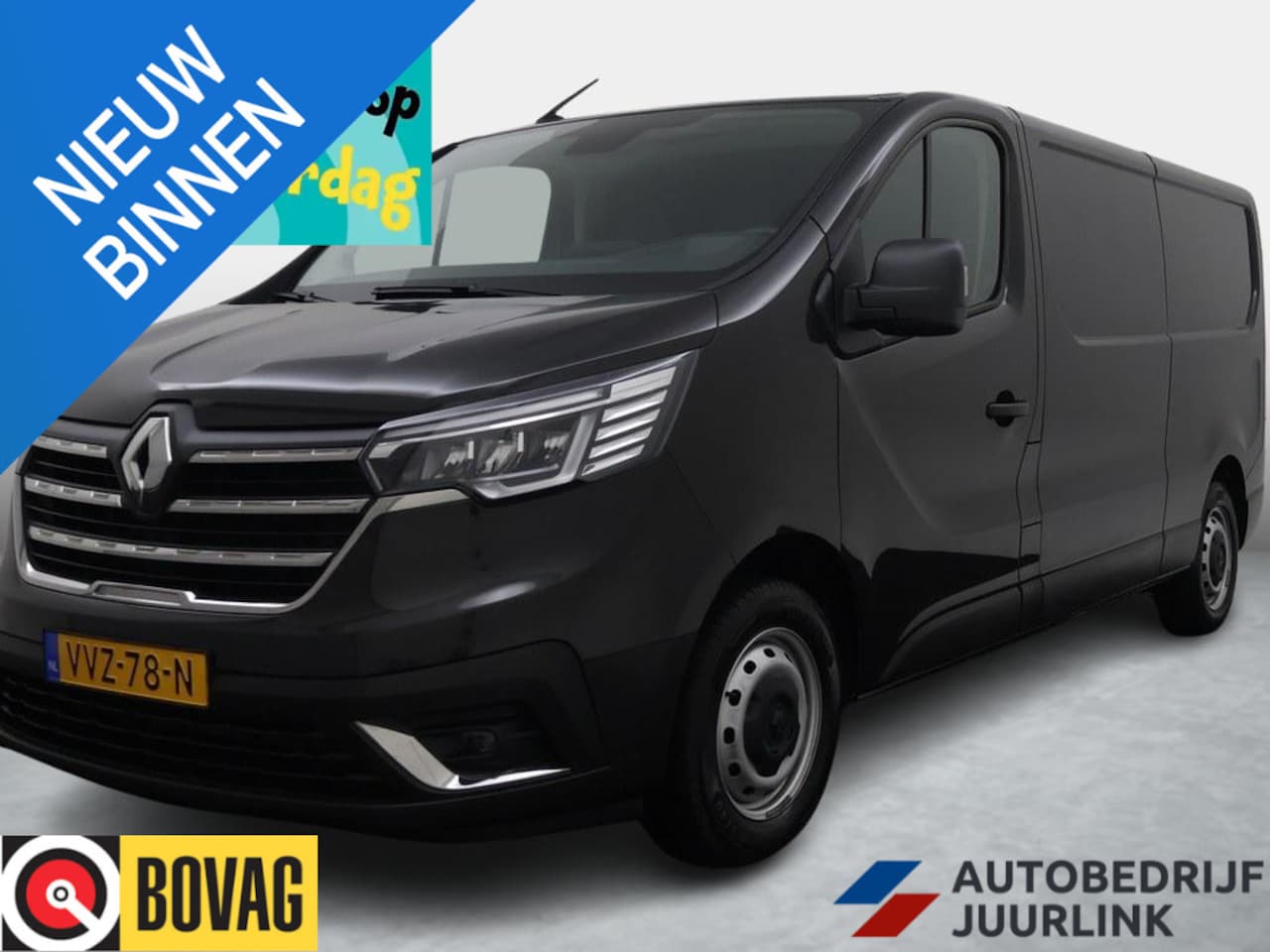 Renault Trafic - 2.0 dCi 110PK L2 EURO 6 Comfort Trekhaak/Airco/ 3.Zits/CarPlay - AutoWereld.nl