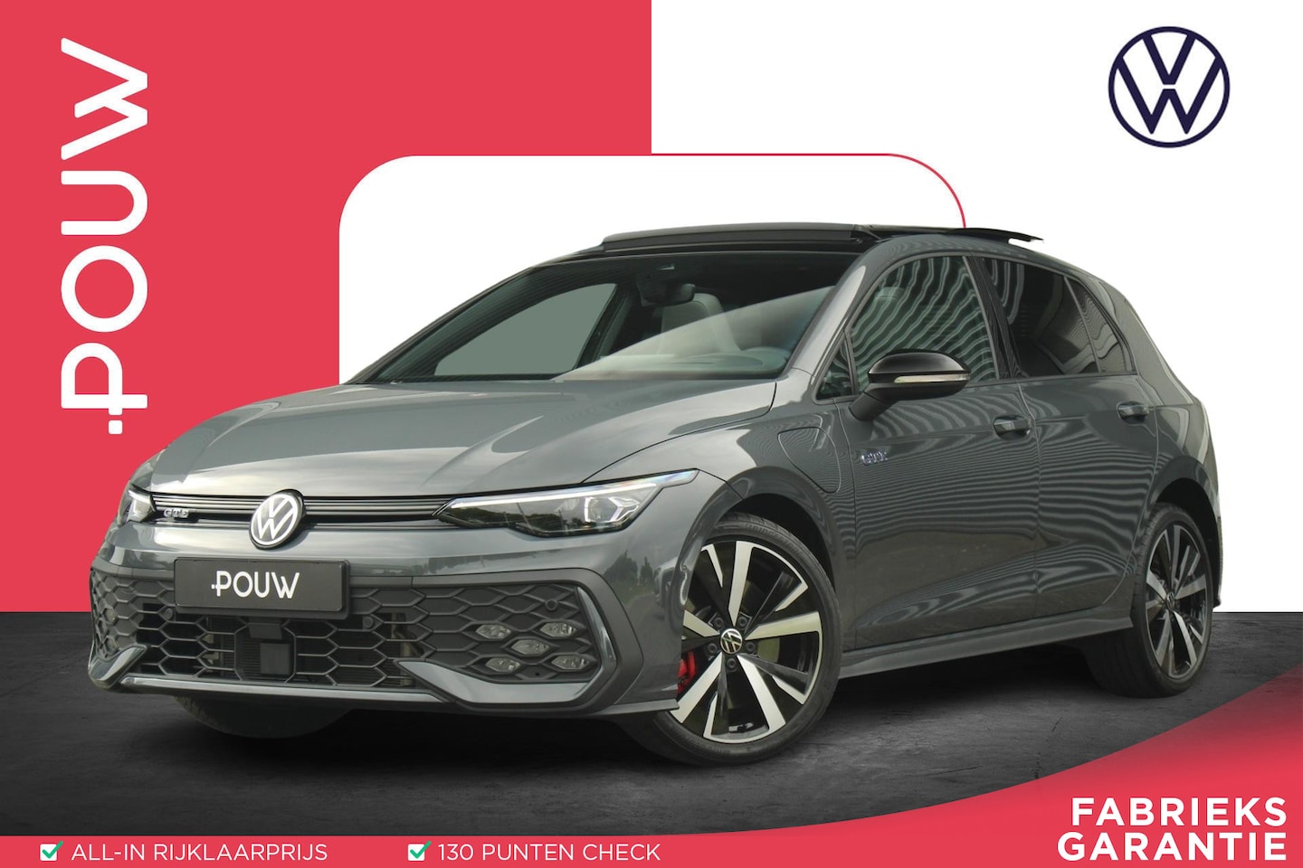 Volkswagen Golf - 1.5 eHybrid GTE 272pk DSG | Leder | Trekhaak | Panoramadak | DCC Onderstel - AutoWereld.nl