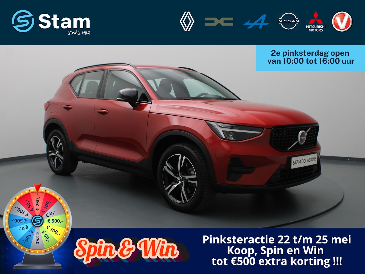 Volvo XC40 - B4 Plus Dark 200pk Harman Kardon | Camera | Stoel-/stuurverw. | Trekhaak elektrisch. - AutoWereld.nl
