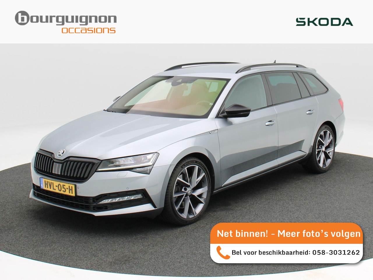 Skoda Superb - 2.0 TSi 280 Pk Sportline 4x4 Automaat | Trekhaak | Stoelverwarming | Voorruitverwarming | - AutoWereld.nl