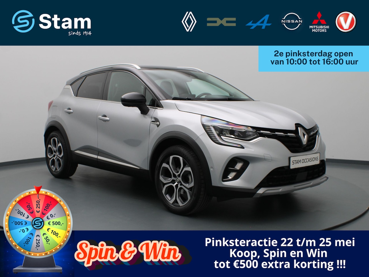 Renault Captur - TCe Edition One 100pk BOSE | 360° Camera | Parkeersens. v+a | Stuur-/voorruitverw. | Trekh - AutoWereld.nl