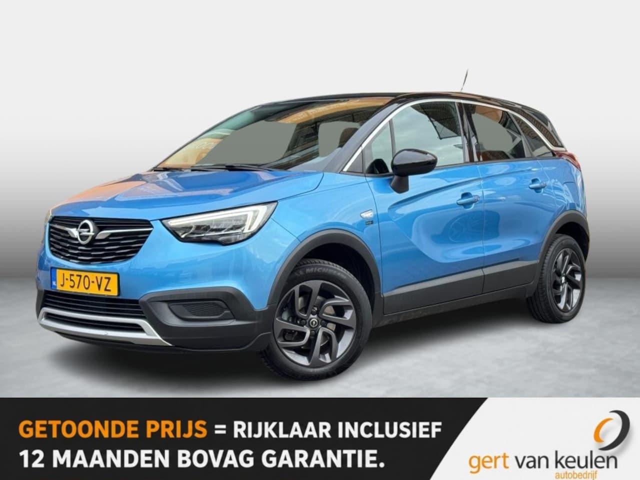 Opel Crossland X - 1.2 TURBO CARPLAY/LMV/2-TONE/NL-AUTO/1E EIG/49.000KM/NIEUWE DISTRIBUTIERIEM!! - AutoWereld.nl