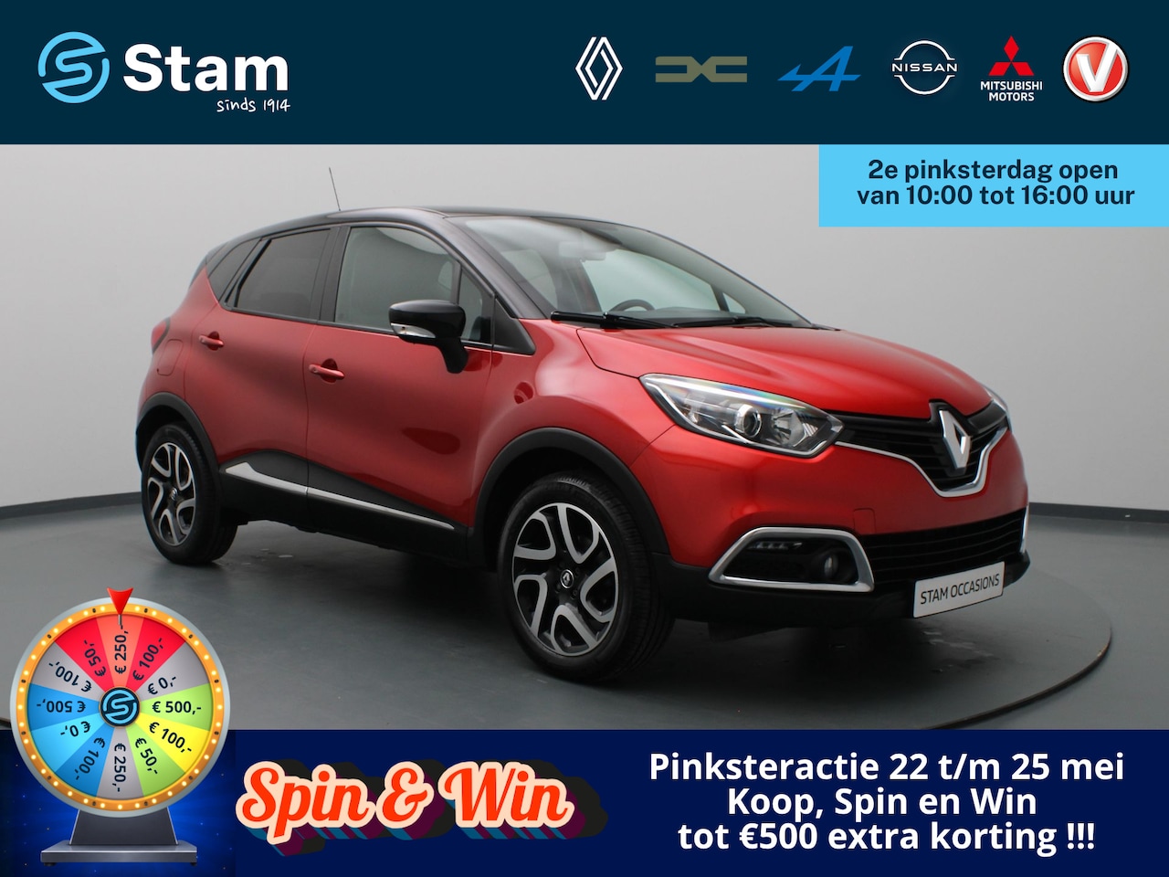 Renault Captur - TCe Dynamique 90pk Camera | Cruise | Navi | Parkeersens. achter | Trekhaak - AutoWereld.nl