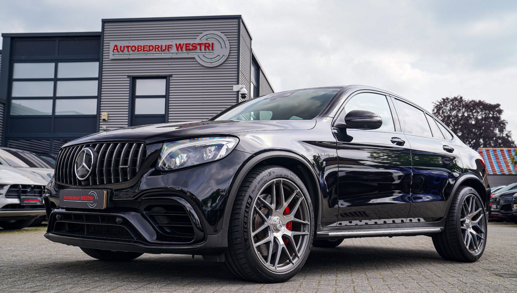 Mercedes-Benz GLC-klasse Coupé - AMG 63 S 4MATIC+ | 360 Camera | Carbon | Head Up Display | Burmester - AutoWereld.nl