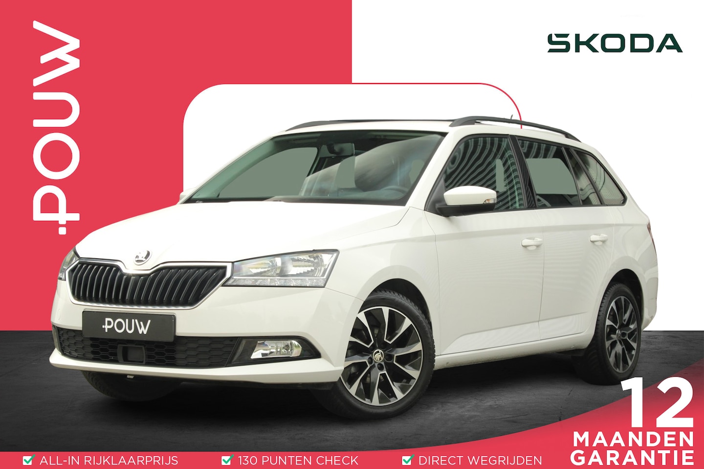 Skoda Fabia Combi - 1.0 TSI 95pk Business Edition | All-Season banden | Trekhaak | Navigatie | DAB+ | Cruise C - AutoWereld.nl