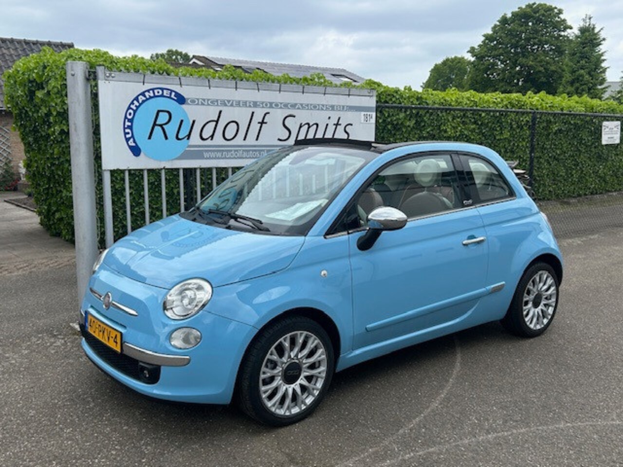 Fiat 500 C - Rock * Leder, ECC, LM 16" * - AutoWereld.nl
