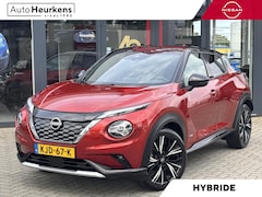 Nissan Juke - Hybrid 143 N-Design | AUTOMAAT | TWO-TONE | STOELVERWARMING | CAMERA | LEDER/ALCANTARA BEK