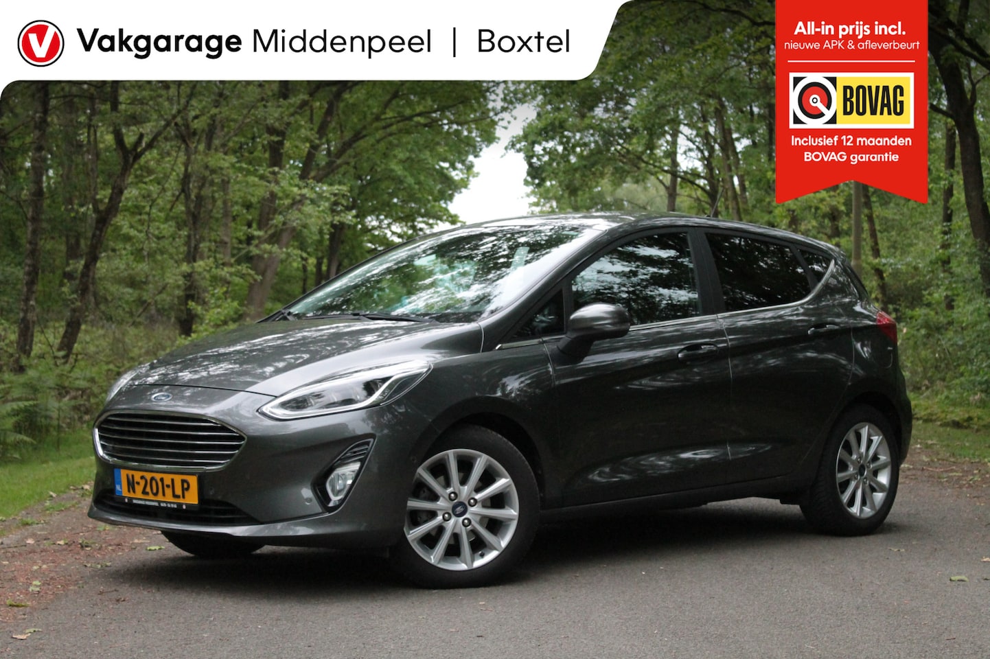 Ford Fiesta - 1.0 EcoBoost Titanium | ACC | Carplay - AutoWereld.nl